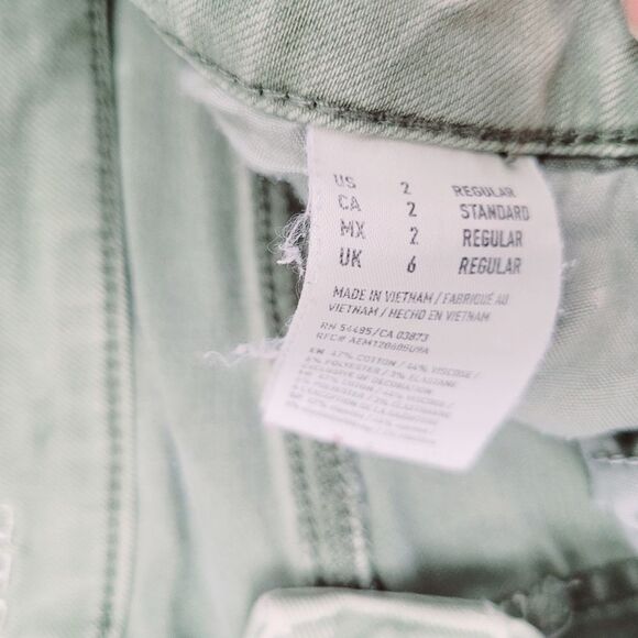 2/$20 American Eagle Outfitters Jegging Skinny  Super Stretch Size: 2 - Picture 5 of 13